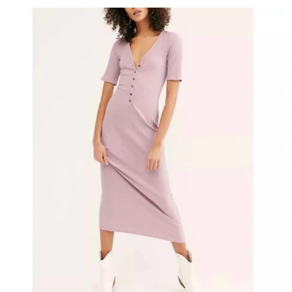 Free People Beach Henley dress Sz S